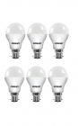 Eveready Base B22 7-Watt LED Bulb (Pack of 6, Cool Day Light)