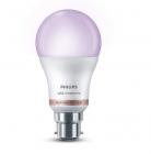 Philips Smart Wi-Fi LED Bulb B22 10-Watt WiZ Connected (16 Million Colors + Warm White/Neutral White/White + Dimmable + Pre-Set Modes) (Compatible with Amazon Alexa and Google Assistant)