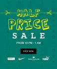 Half Price Sale + Extra 15% Cashback With Paytm Wallet