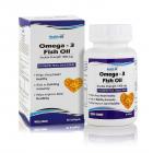 Healthvit Omega 3 Fish Oil Double Strength (EPA & DHA) 500mg 60 Softgels for Healthy Heart, Joints & Body