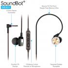 Soundbot SB303 Sports Headphones with Mic (Black)