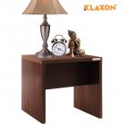 Klaxon Egan Side Table - End Table (Walnut, Matte Finish)