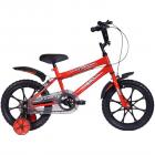 Hero Stomper 16T Steel Single Speed Junior Cycle, 12 Inch (Red)