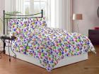 Bombay Dyeing Cynthia Polycotton Double Bedsheet with 2 Pillow Covers