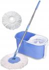 Gala Spin mop with easy wheels and bucket for magic 360 degree cleaning (with 2 refills)