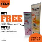 Limited Stock Sale - Get Fairness cream free on buying Kesar Face Wash