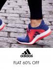 Flat 60% Off Adidas Footwear