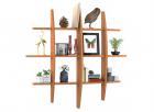 Forzza Judy Wallshelf with 1 Shelf (Oak)