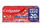 Colgate Max Fresh, Spicy Fresh Red Gel Toothpaste - 300gm, Saver pack