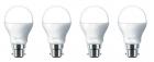 Solimo Base B22 7-Watt LED Bulb (Pack of 4, Cool Day Light)