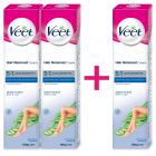 Veet Hair Removal Cream, Sensitive Skin – 100g (Pack Of 3)