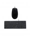 Dell USB Keyboard Mouse Combo KB212 MS111(Black) With Wire