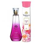 Yardley London London Mist Daily Wear Perfume for Women, 100ml + Yardley London London Mist Refreshing Deo for Women, 150ml