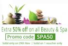 Extra 50% Off On ALL Beauty & Spa