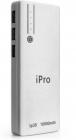 iPro IP35 For Smartphones & Tablets IPRO 10000 mAh Power Bank  (White,Grey, Lithium-ion)