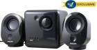 Philips SPA150/94 Laptop/Desktop Speaker(Black, 2.1 Channel)