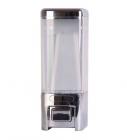 Zahab One Touch Chrome Plastic Soap Dispenser