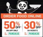 Order Food to get 50% off  on APP ( 30% off on Website)