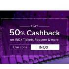 Inox Rs. 500 e-Gift Voucher