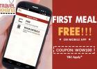 Get Your First Meal Free On Mobile App Only NO Minimum Amount Required (Max 150)