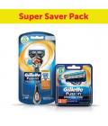 Gillette Flexball ProGlide Combo Pack -Flexball Razor with 4 Flexball Blades