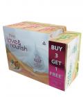 Vivel Love N Nourish Shea Butter Soap 125gm X 3 + Olive Butter Soap Free 75gm