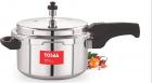 Tosaa Ultra Delux Plus Induction Base Aluminium Pressure Cooker, 5 litres, Silver