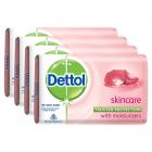 Dettol Skincare Soap, 125g (Pack Of 4)