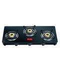 Prestige GTM03L 3 Burner Glass Manual Gas Stove