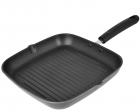 Nirlon Non-Stick Aluminium Grill Pan, Black