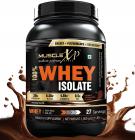 MuscleXP 100% Whey Protein Isolate - 1Kg (2.2 lbs), Double Rich Chocolate - The New Whey Standards