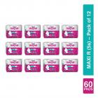 VWash Wow Sanitary Napkin Maxi R 5s (Pack of 12)