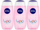 Nivea Waterlily and Oil Shower Gel, 250ml (Pack of 3)