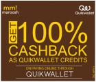 Quikwallet - 100% Cashback @maroosh