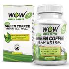 Wow Green Coffee Weight Management Supplement with 800 mg GCA - 60 Capsules (Pack of 1)