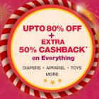 Get Extra 50% cashback on everything only for 11 minutes (max Rs. 500)