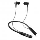 Fire-Boltt Echo 1400 Neckband 40 Hour Playtime in Ear Bluetooth Earphones with Explosive Sound, Google and Siri Assistance, IPX5 Waterproof and Noise Cancelling Mic (Black), (Model: BN1400)