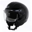 VEGA Verve Motorbike Helmet  (Black)