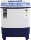 MarQ by Flipkart 9 kg 5 Star, Glass Lid Semi Automatic Top Load White, Blue  (MQSA90H5GB)