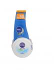 Nivea Sun Moisturiser Lotion SPF 50, 125ml with Free Nivea Soft, 50ml