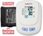 Healthgenie BP Monitor digital Upper arm BPM 01W Automatic with irregular heart beat indicator