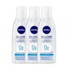 NIVEA Micellair Skin Breathe Micellar Water For Make Up Removal, 200 ml (Pack of 3)