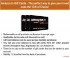 Amazon.in Gift Cards Top-up Upto Rs 150 Off