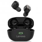 Lenovo X18 True Wireless Earbuds Bluetooth V5.0, Up to 24hrs Play Time,IPX4,Button Control, Voice Assistant with Mic-Black