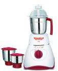 Maharaja Whiteline Joy Happiness 550-Watt Mixer Grinder (Red/White)