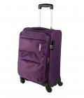 American Tourister Velocity Purple 4 Wheel Soft Luggage Trolley