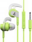 Boat Bassheads 242 Wired Sports Earphones with HD Sound, 10 mm Dynamic Drivers, IPX 4 Sweat and Water Resistance, Superior Coated Cable & in-Line Mic (Spirit Lime)