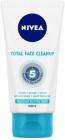 NIVEA Face Wash, Total Face Clean Up 3-in-1, 50ml