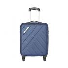 Safari Harbour 55 Cms Polycarbonate Blue Cabin TSA Lock 4 wheels Hard Suitcase