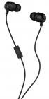 Skullcandy S2DUL-J448 In-Ear Headphones with Mic (Black/Black)